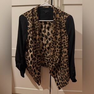 🆕 Mine Animal Print Blazer Mid Sleeve